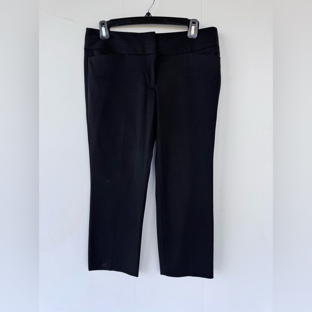 Express Editor Black Dress Pants Women’s Size 4 Slim Leg Career Work EXCELLENT